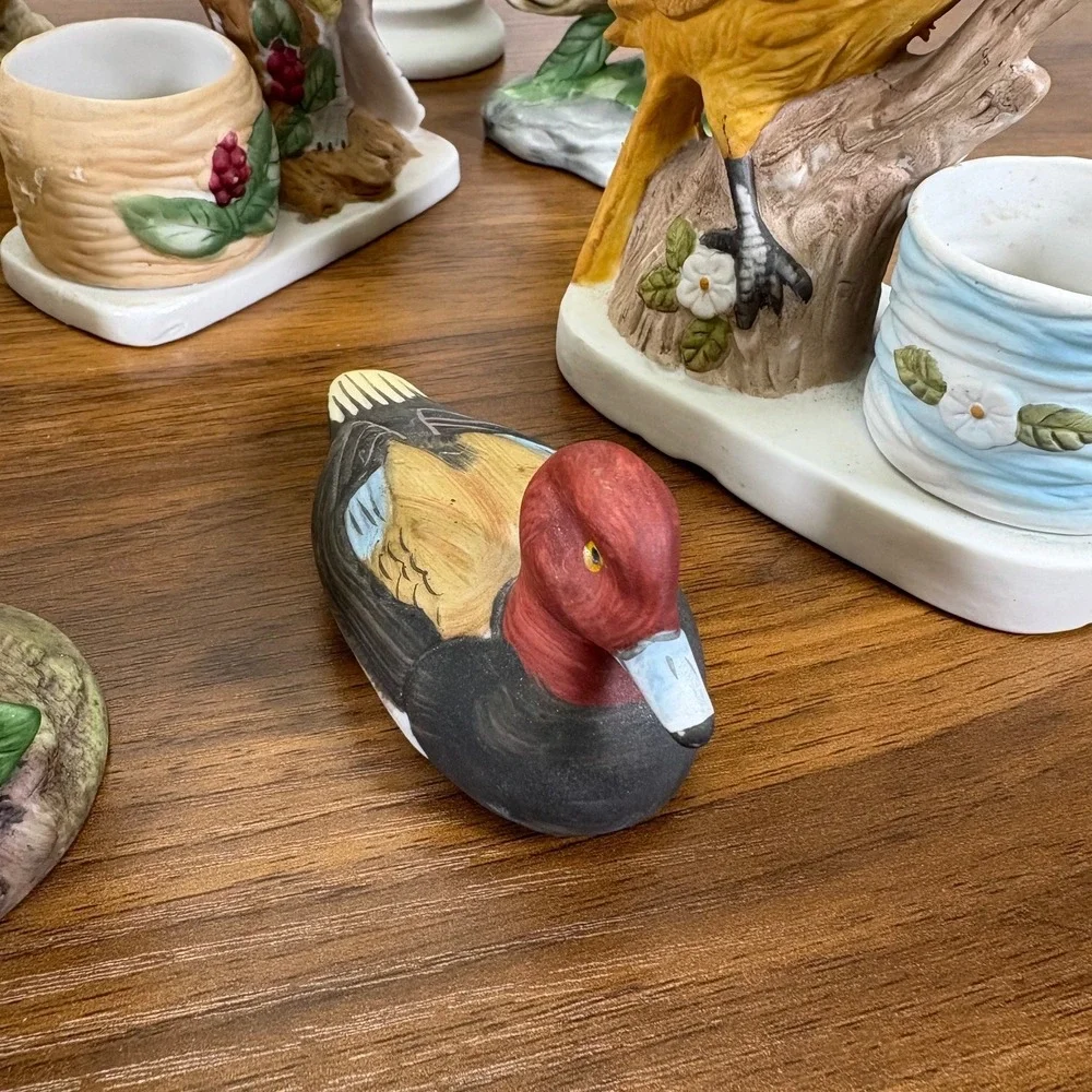 Vintage Porcelain Birds Lefton. Canary by Andrea Luvkin Songbirds‎ & more Qty 11